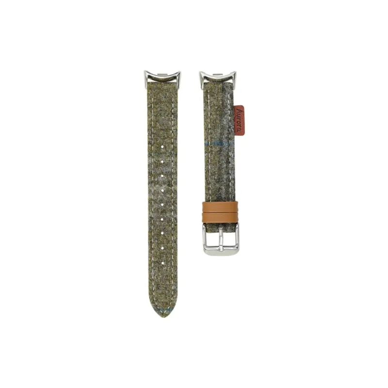 CHRROTA Watch Band Compatible With All Devices Felt Heat Transfer Leather Material-5