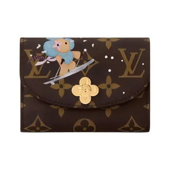 LOUIS VUITTON Rosalie Coin Purse Monogram/Azur Frost