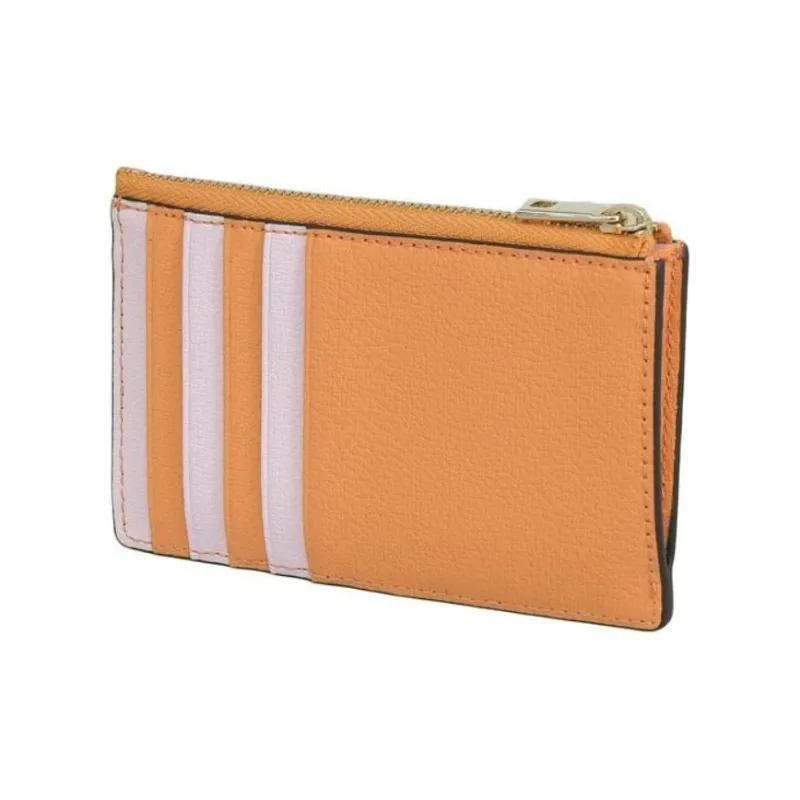 Furla Leather Wallet Women's Orange-2