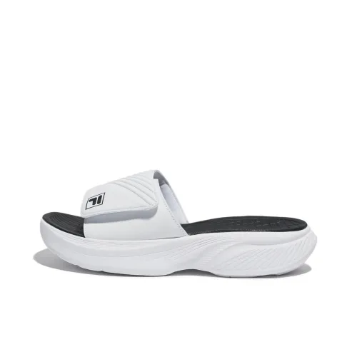FILA Float Slip-Resistant Abrasion-Resistant Slide Slippers Unisex White