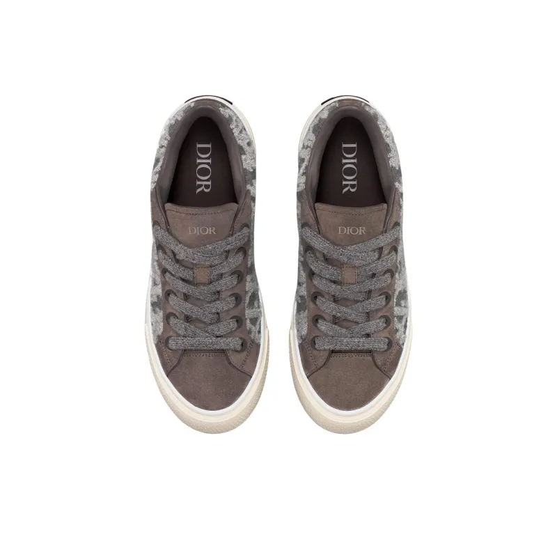 DIOR B33 Low Top Skateboard Shoes Men's Gray Limited Edition Numbered Edition-4