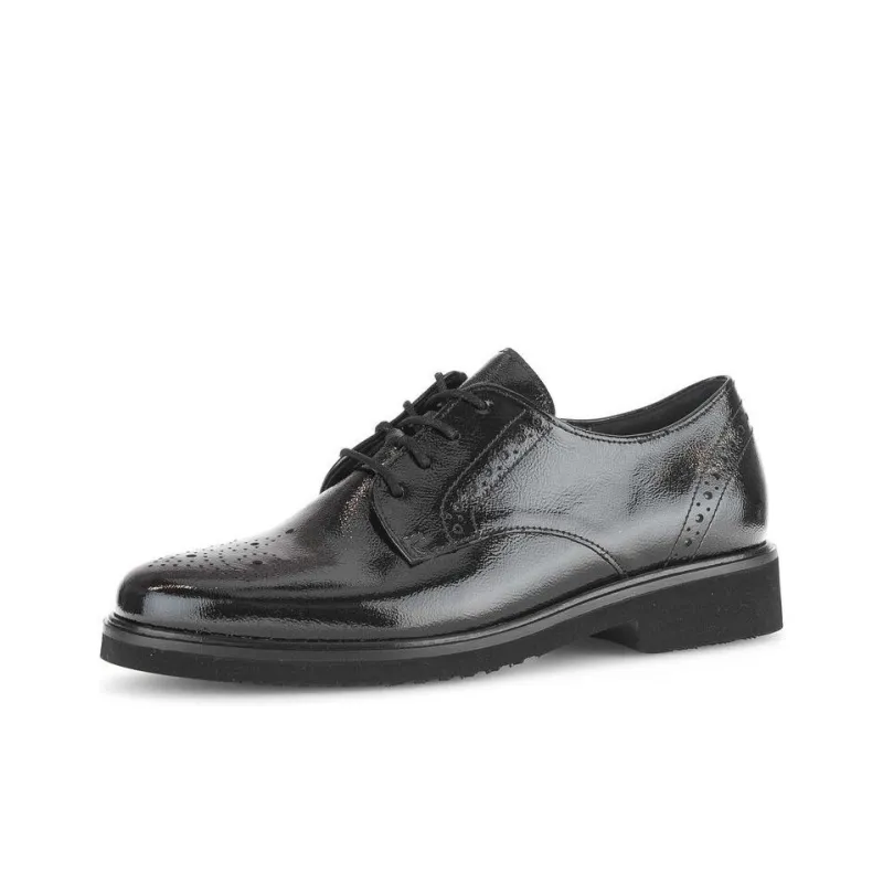 Gabor Fashion Casual Single Shoes 3.5cm Women's Black-2