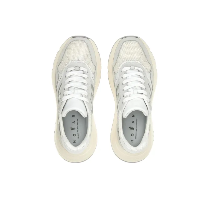 HOGAN Panelled Lace Up Sneakers Women's-4