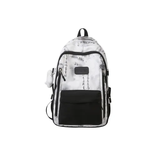 GOBLIN SHARKS 1759 Nylon Backpack Unisex Black/Pink/Green/Blue