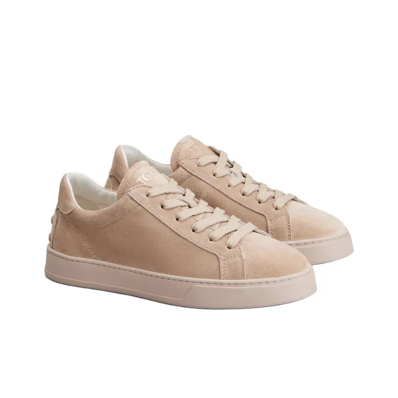 TOD'S Low Top Skateboard Shoes Women's Pink-1
