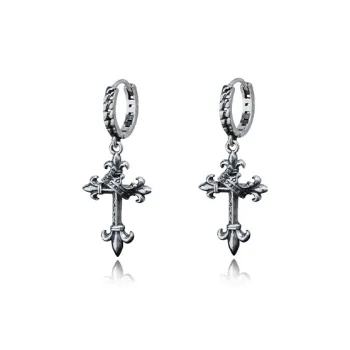 ETAHLOVE S925 Silver Earrings Unisex Date Confession Gift For Boyfriend/Girlfriend Birthday Surprise