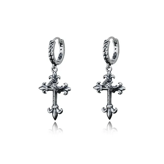 ETAHLOVE S925 Silver Earrings Unisex Date Confession Gift For Boyfriend/Girlfriend Birthday Surprise-0