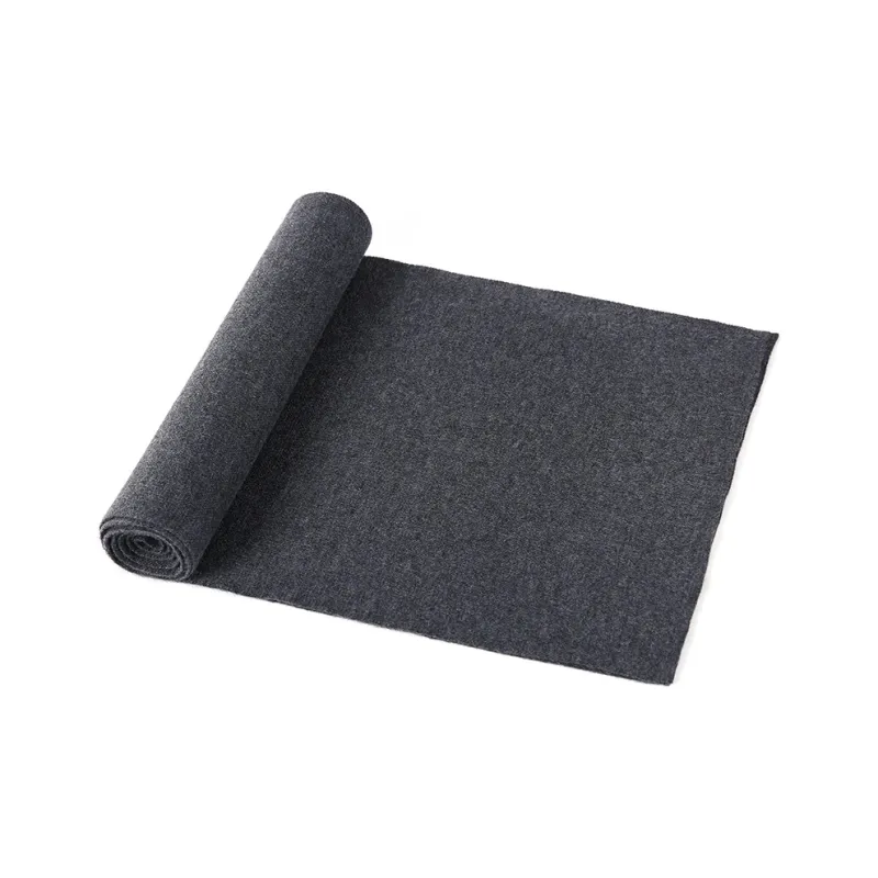 Red Bean 4.2% Wool Knitted Fabric Knit Scarf Men's-14