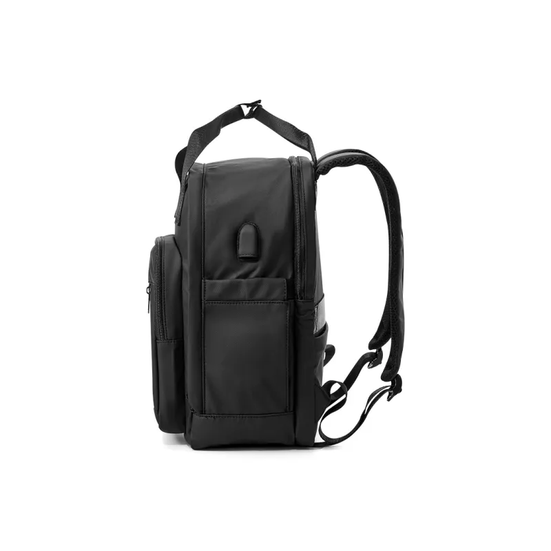 NFL Fabric Backpack Laptop Backpack Unisex Black-3