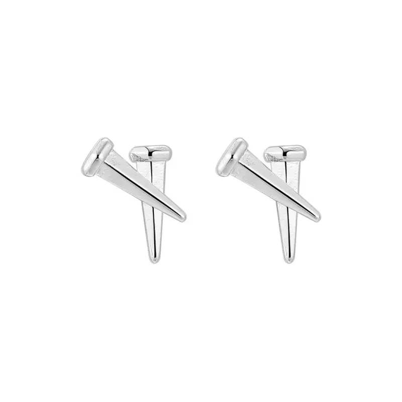 May10th S95 Sterling Silver Stud Stud Earrings Women's-0