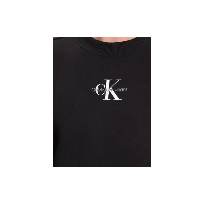 Calvin Klein Logo-print Crew-neck Sweatshirt-4