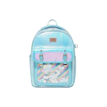 FILA Nylon Backpack Combo Set Women's Blue