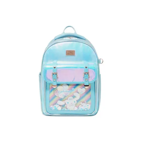 FILA Nylon Backpack Combo Set Women's Blue