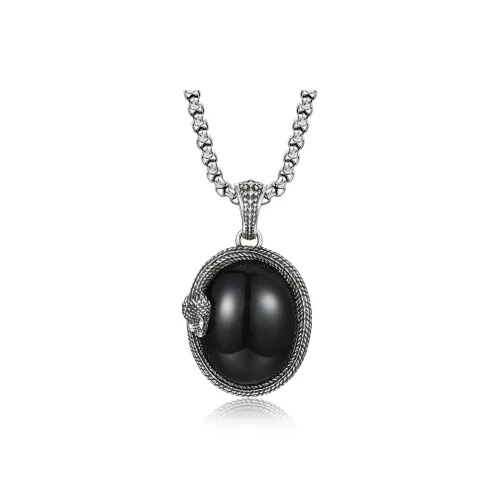 IDEAGEMER Jade Necklaces Men
