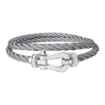 FRED 18K White Gold Bracelets Men's Silver