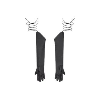 GIVENCHY Lambskin Gloves Women's Black