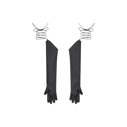 GIVENCHY Lambskin Gloves Women's Black