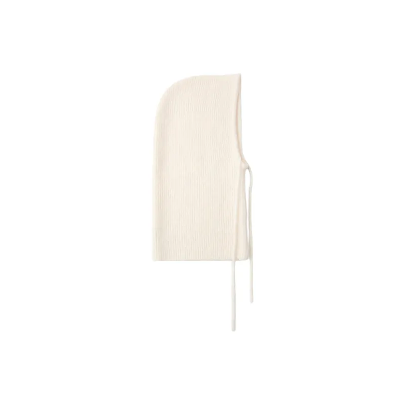 ZARA Wool Blend Hats & Caps Women's White-0