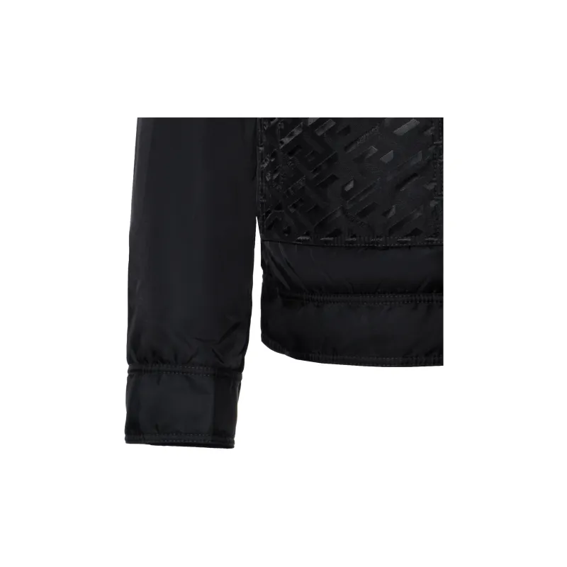 VERSACE Jackets Men Black-8