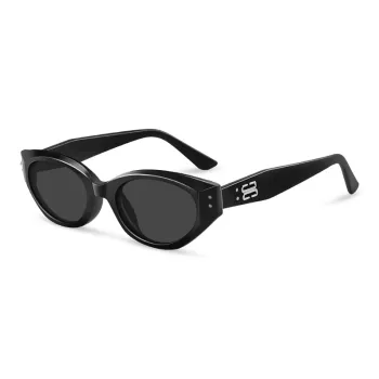 MK MINGKU TR/Memory Plastic Cat Eye Sunglasses Unisex