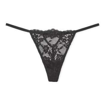 Victoria's Secret 24 Big Show Collection DREAM ANGELS Underpants Women's 1 Pack Black