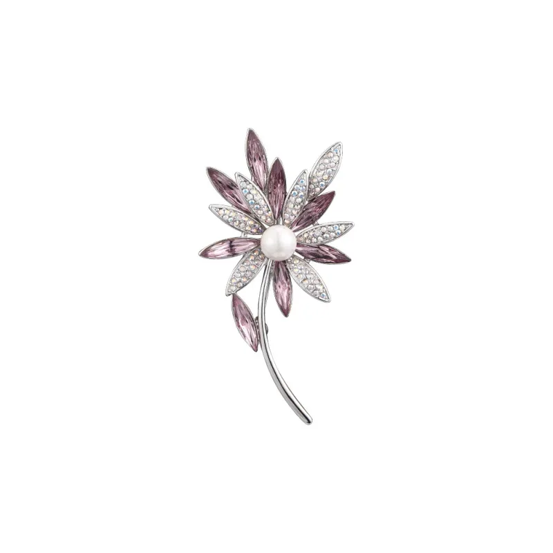 Lan Ying Artificial Crystal Brooches Women's-0