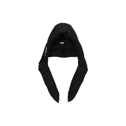 FILA Nylon Polyester Down Feather Hats & Caps Unisex Black