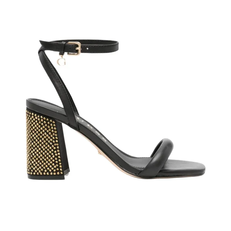GUESS Gelectra Strap Sandals Women's Black-1