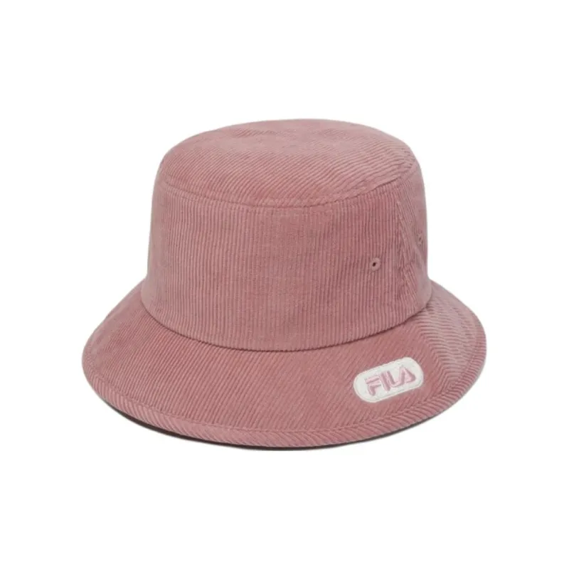 FILA Cotton Polyester Bucket Hats Kids' Pink-1