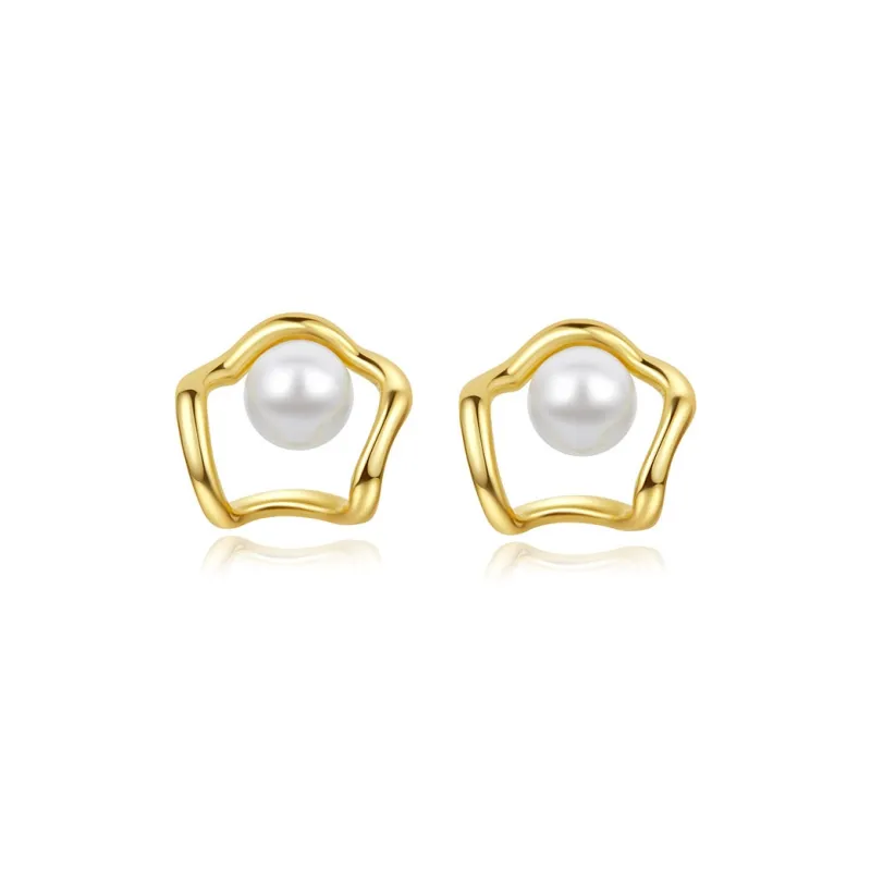 KAiLA S925 Silver Stud Earrings Women's Love Confession Gift Box Style-4
