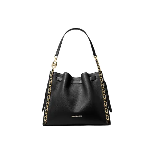 MICHAEL KORS Mina Polyurethane Shoulder Bag Tubas Women's Black