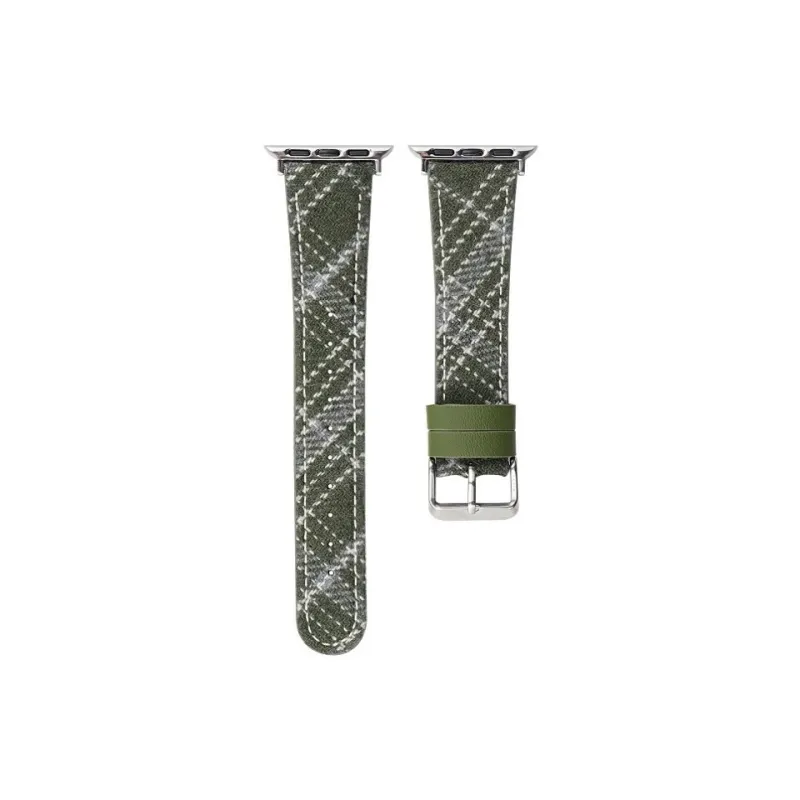 IKYOU Watch Band Apple Compatibility Leather-12