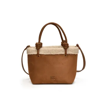 Yalu PU Handbag Regular Women's Coffee/Pink/Brown