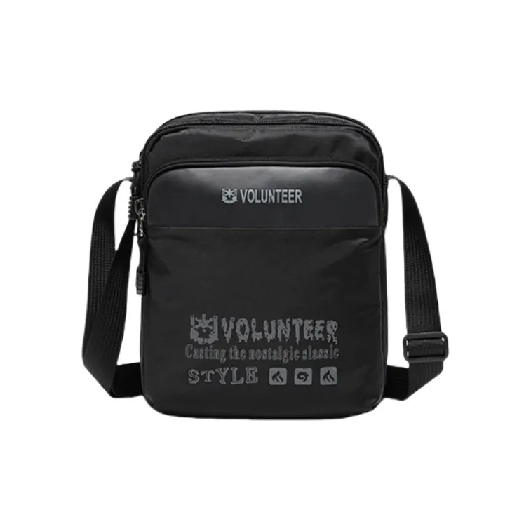 Volunteer Nylon Fabric Crossbody Bag Men's Multicolor-1