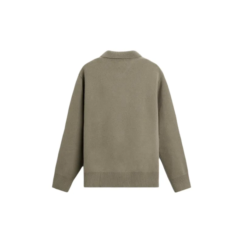 ZARA Polo Shirt Men's Sage Green-1
