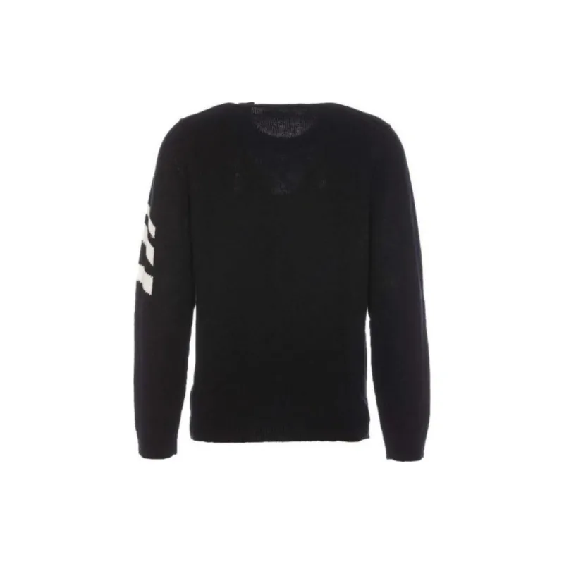 Zadig & Voltaire Stripe Detailed Crewneck Knitted Jumper-1