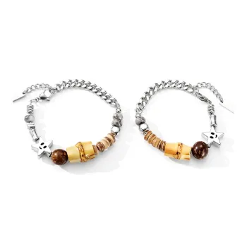 GENANX Stainless Steel Bracelets Unisex