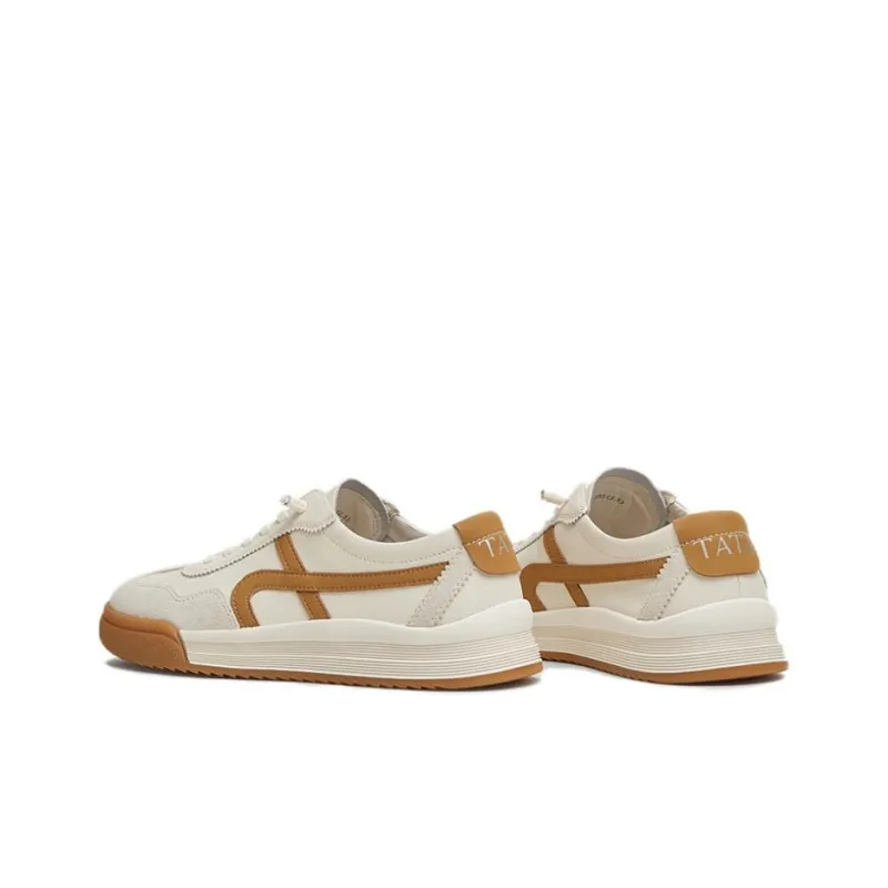 Tata Skateboard Shoes Men's Ecru/Orchid Ecru/Brown-5