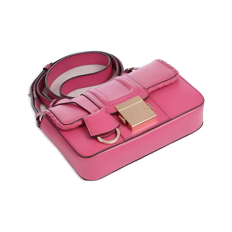 RADLEY Cow Leather Shoulder Bag Crossbody Bag Small Size Women's Fuchsia-3