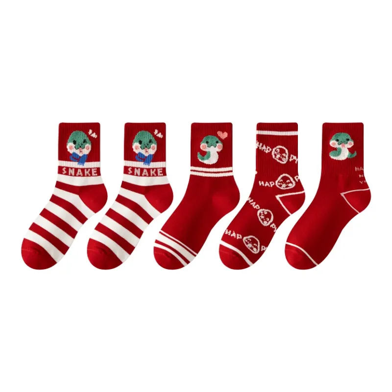 Montagut Mid Calf Socks Women's 5 Pack-10