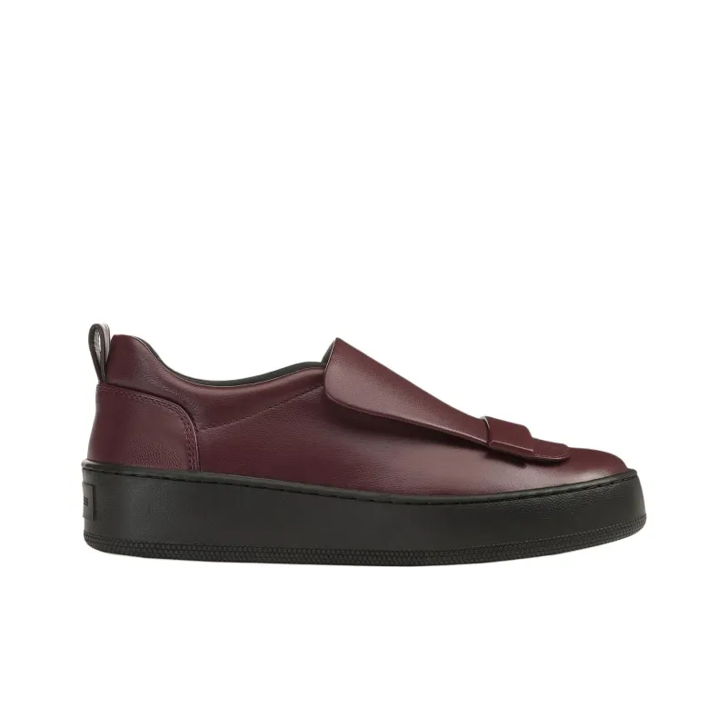 SERGIO ROSSI Sr1 Addict Low-Top Skateboard Shoes Women's Red-1