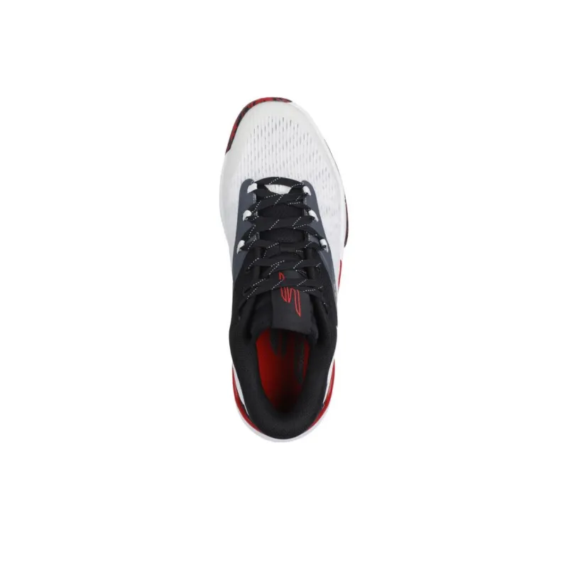 Skechers SKX Slip Resistant And Abrasion Resistant Support Low Top Basketball Shoes Men's Black White-3