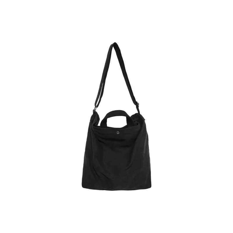 DCLOUD Canvas Backpack Crossbody Bag Regular Unisex Khaki/Black/Gray/Brown/Green-5