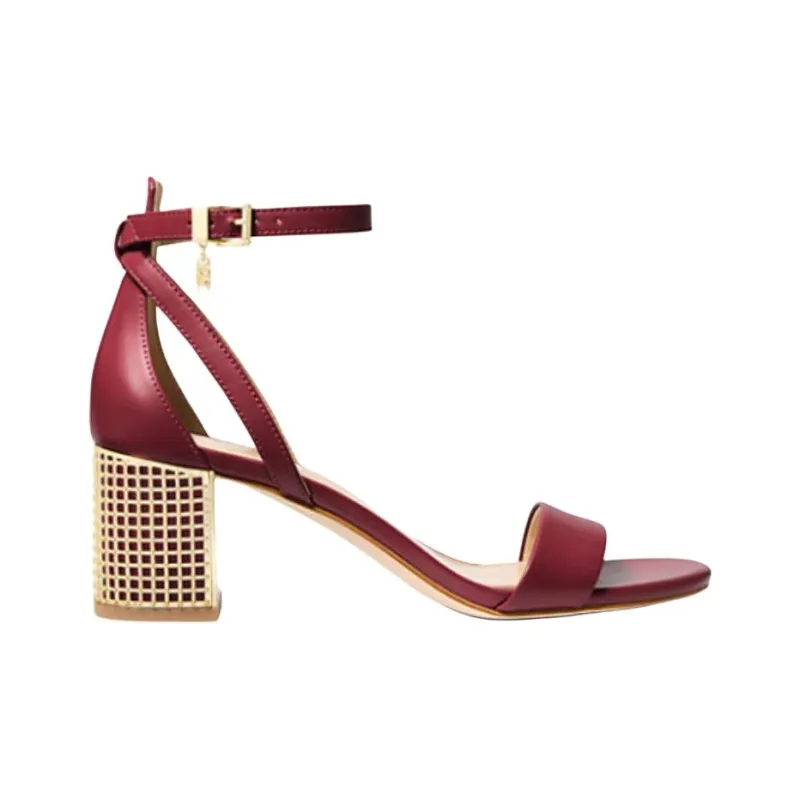 MICHAEL KORS Maxine Strap Sandals 6.5cm Women's Red-1