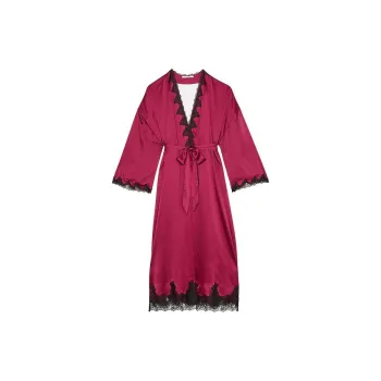Victoria's Secret Sleep Robe Women's Burgundy