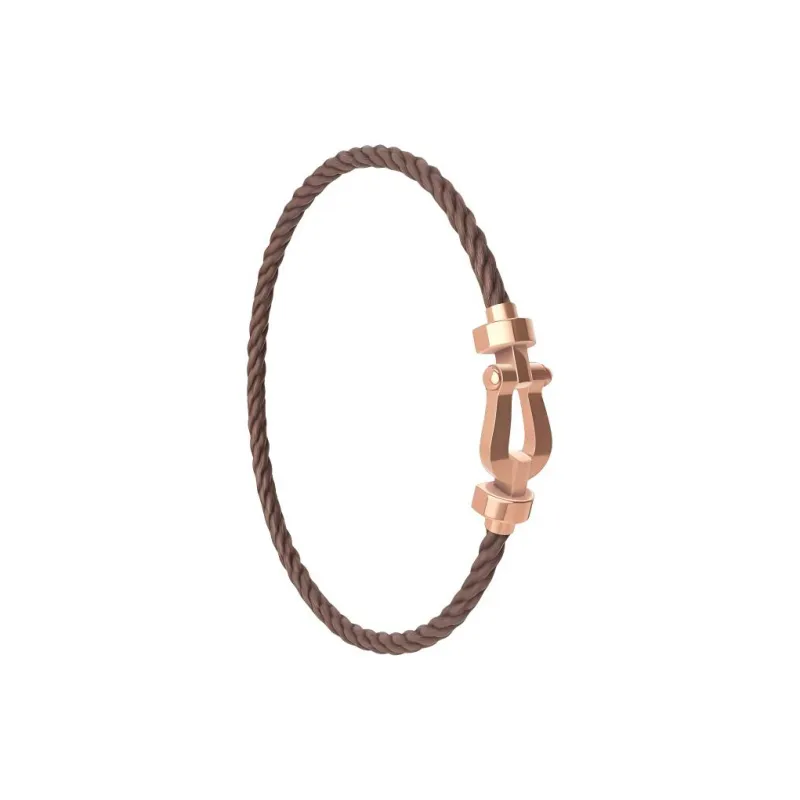 FRED 18K Rose Gold Bracelets Men's Camel-1