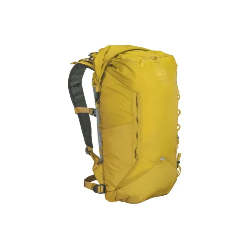 BACH BACKPACKS Nylon Outdoor Hiking Bag Backpacks Unisex Yellow Curry
