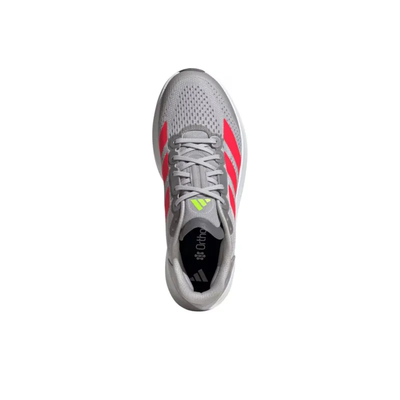 Adidas Adizero Duramo Anti Slip Wear Resistant Low Top Training Running Shoes Men's Gray-3