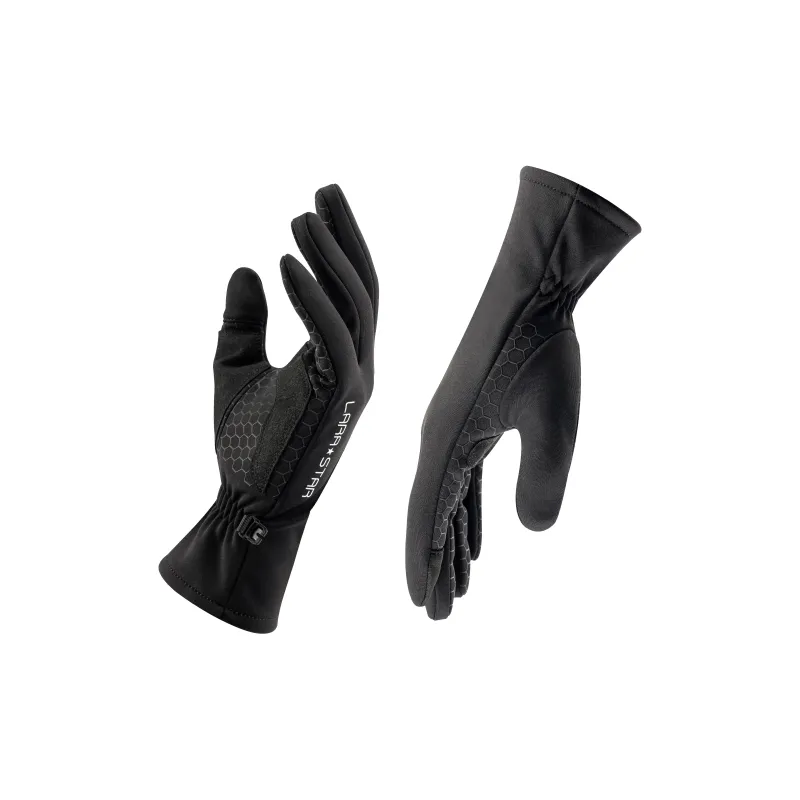LARA STAR Cycling Gear Glove Unisex Black-2