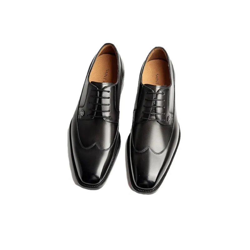 SAINT ANGELO Dress Shoes Men's Dark Coffee-2